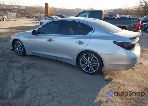 2015 Infiniti Q50 Sport из США, поврежденный, VIN JN1BV7AR8FM390298